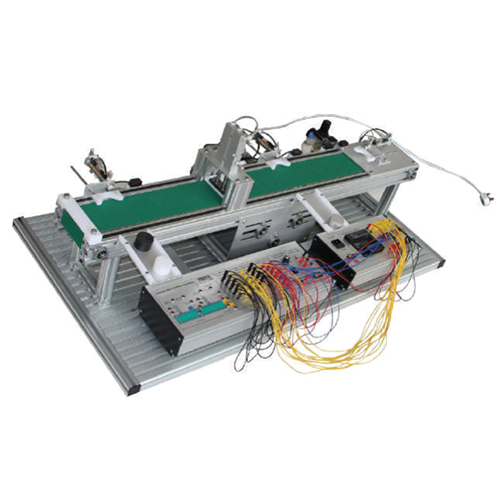 Factory Automation Trainer with PLC System School Training Bench Educational Laboratory Bench Mechatronics Trainer Workbench